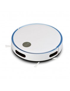 8660-Aspirapolvere Giroscopico Robotizzato con Telecomando Colore Bianco e Blu-1