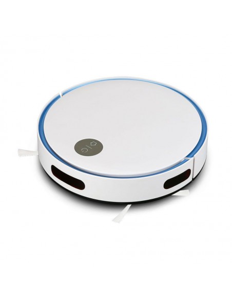 8660-Aspirapolvere Giroscopico Robotizzato con Telecomando Colore Bianco e Blu-1