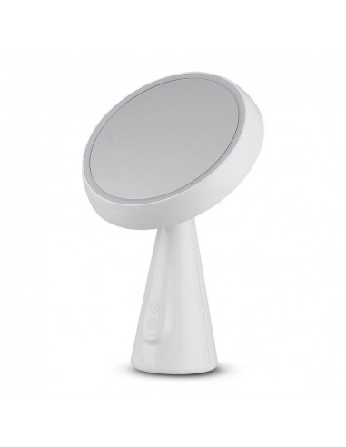 8670-Lampada LED a Specchio  con Adattatore Orientabile Colore Bianco  Dimmerabile-1