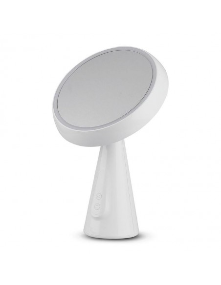 8670-Lampada LED a Specchio  con Adattatore Orientabile Colore Bianco  Dimmerabile-1