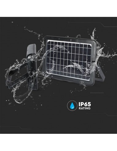 Faro LED con Pannello Solare 10W con...