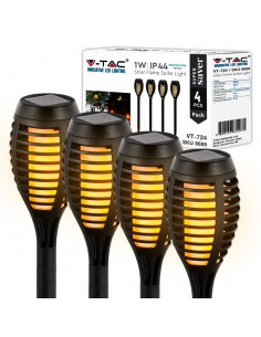 8689-Lampada Solare LED a Forma di Torcia Effetto Fiamma   Confezione  pezzi-1