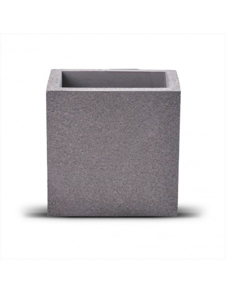 8693-Lampada LED da Muro Quadrata G Max  in Cemento Colore Grigio Chiaro IP-1