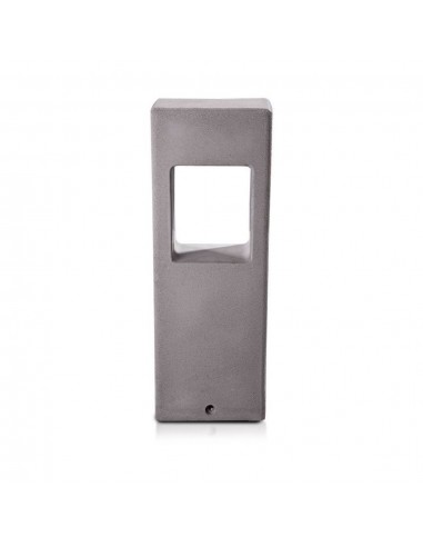 8699-Lampada LED da Giardino  in Cemento Colore Grigio Chiaro -1