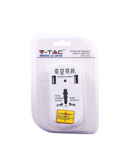 8704-Adattatore Singolo con Presa Universale-2