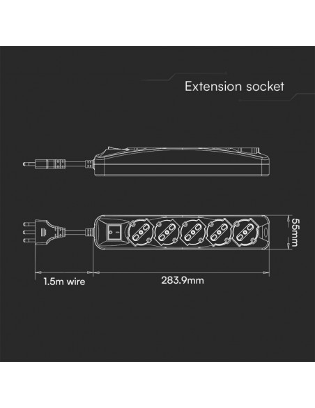 87121-Multipresa con Cavo -2