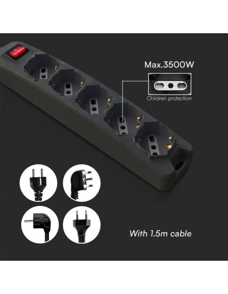 87121-Multipresa con Cavo -5