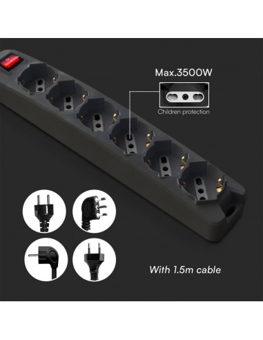 87131-Multipresa con Cavo -5