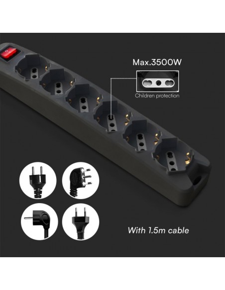 87131-Multipresa con Cavo -5