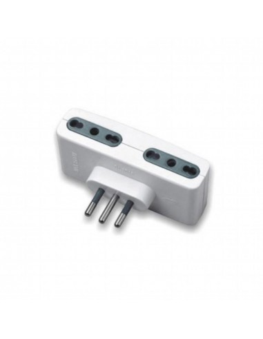 8726-Adattatore Multipresa con x Prese Bipasso /A-2