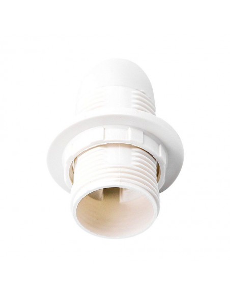 8751-Portalampada Attacco E Colore Bianco-3