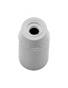 8753-Portalampada in Bachelite Attacco E Colore Bianco-1 2