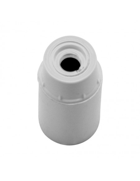 8753-Portalampada in Bachelite Attacco E Colore Bianco-2