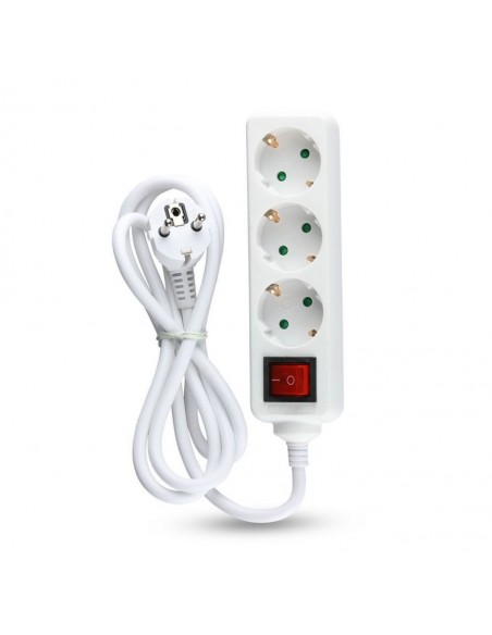 8763-Multipresa con Cavo m e x Prese Schuko A-7