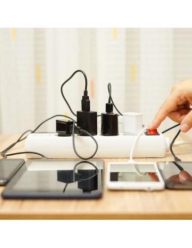 8767-Multipresa con Cavo m e x Prese Schuko A-5