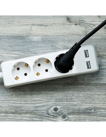 8775-Multipresa con Cavo m e x Prese Schuko A-3