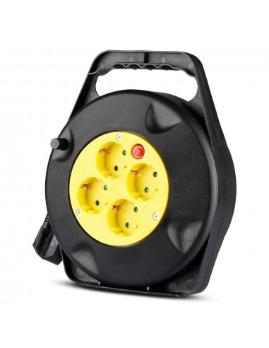 8781-lunga Avvolgicavo m con x Prese Schuko A-7