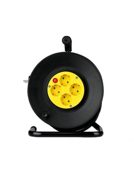 8782-lunga Avvolgicavo m con x Prese Schuko A-6