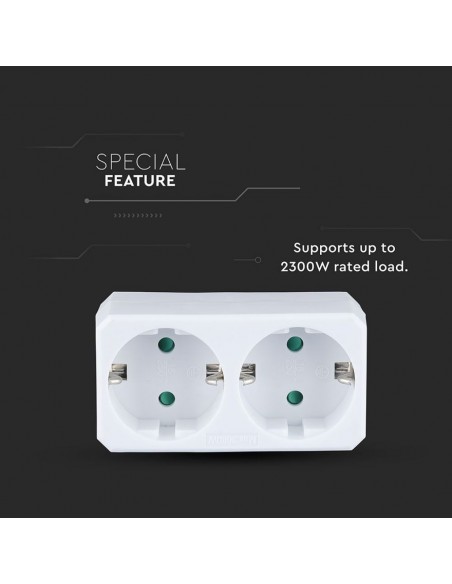 8783-Adattatore Multipresa con x Prese Schuko /-6