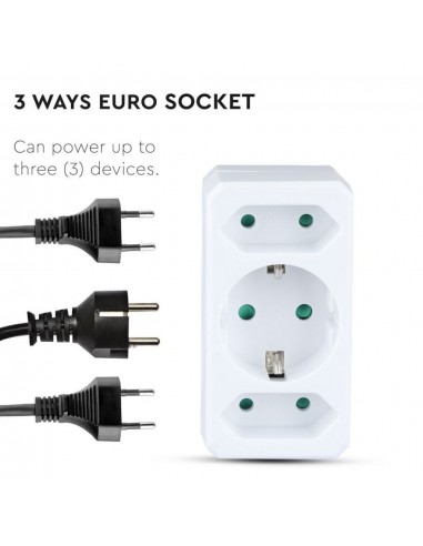 8784-Adattatore Multipresa con x Prese EU Plug A-4