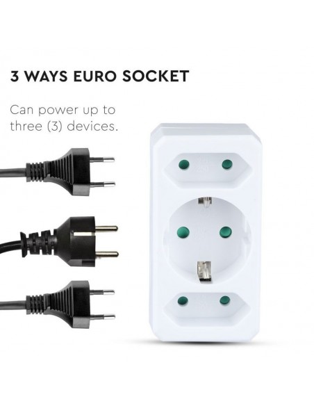 8784-Adattatore Multipresa con x Prese EU Plug A-4