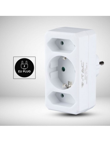 8784-Adattatore Multipresa con x Prese EU Plug A-5