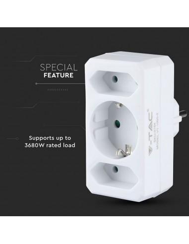 8784-Adattatore Multipresa con x Prese EU Plug A-6