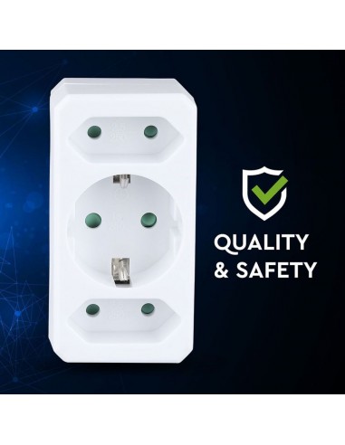 8784-Adattatore Multipresa con x Prese EU Plug A-7