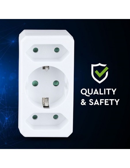 8784-Adattatore Multipresa con x Prese EU Plug A-7