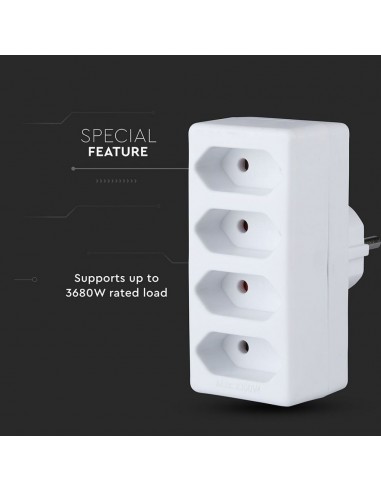 8785-Adattatore Multipresa con x Prese EU Plug A-5