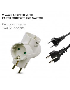 8786-Adattatore Multipresa con x Prese Schuko/EU Plug A-1 2