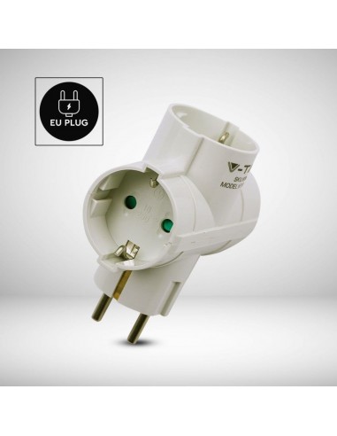 8786-Adattatore Multipresa con x Prese Schuko/EU Plug A-3