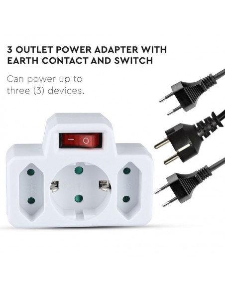8788-Adattatore Multipresa con x Prese EU Plug A-3