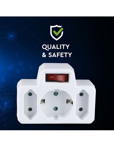 8788-Adattatore Multipresa con x Prese EU Plug A-6