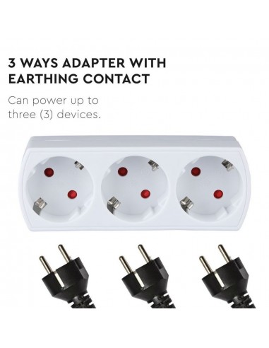 8789-Adattatore Multipresa con x Prese Schuko /A-3