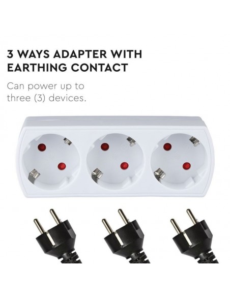 8789-Adattatore Multipresa con x Prese Schuko /A-3