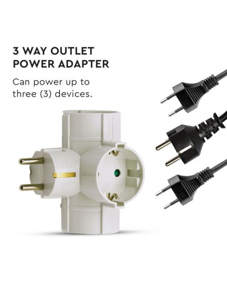 8790-Adattatore Multipresa con x Prese Schuko /A-2