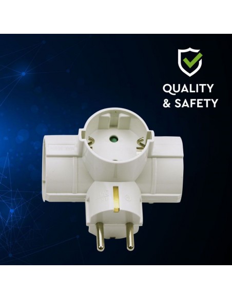 8790-Adattatore Multipresa con x Prese Schuko /A-5