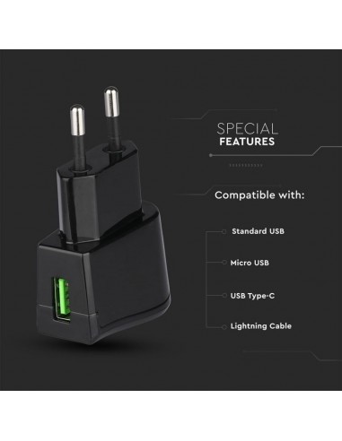 8792-Adattatore da Viaggio USB DC V A Colore Nero-4