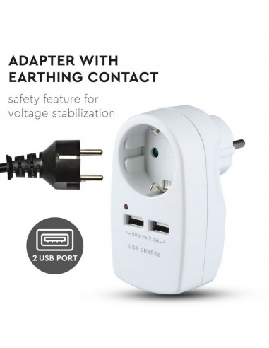 8795-Adattatore Multipresa con Presa Bipasso/Schuko A-2