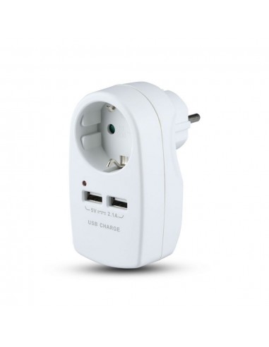 8795-Adattatore Multipresa con Presa Bipasso/Schuko A-7