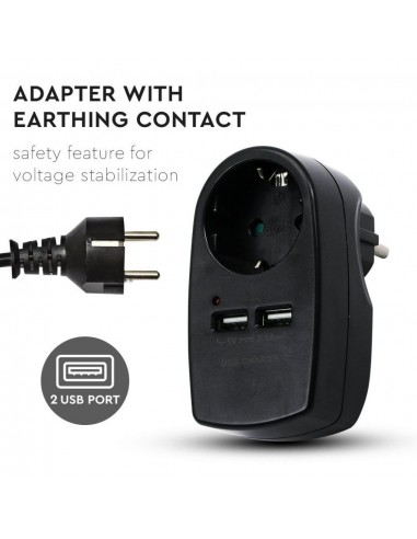 8796-Adattatore Multipresa con Presa Bipasso/Schuko A-4