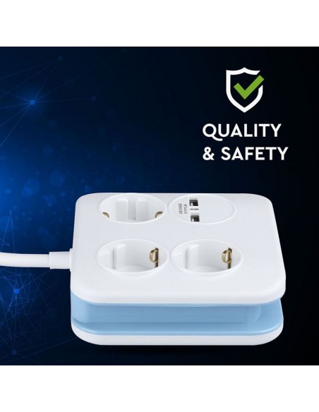 8799-Multipresa Quadra con Cavo -5