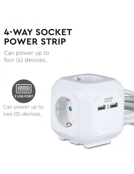 8800-Multipresa Cubica con Cavo -4