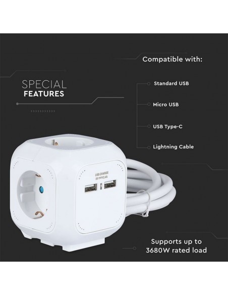 8800-Multipresa Cubica con Cavo -5