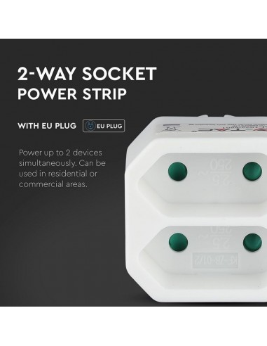 8801-Adattatore Multipresa con x Prese EU Plug A-4