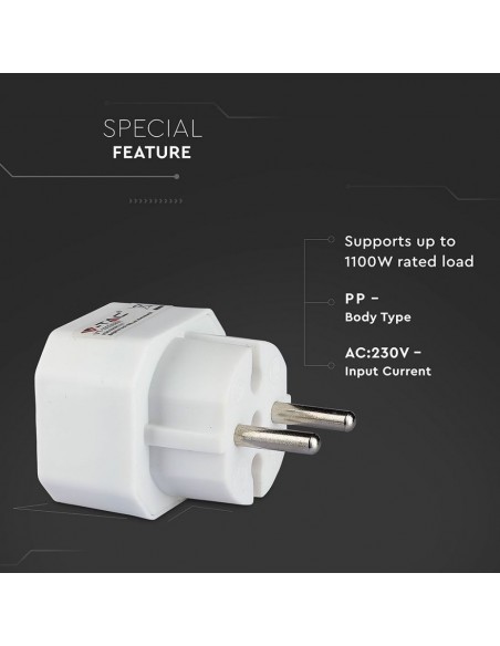 8801-Adattatore Multipresa con x Prese EU Plug A-5