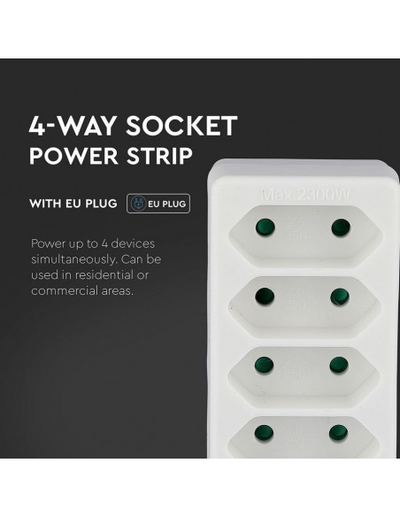 8803-Adattatore Multipresa con x Prese EU Plug A-2