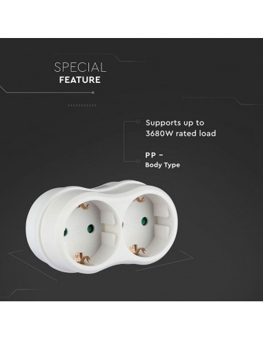 8805-Adattatore Multipresa con x Prese Schuko /-6