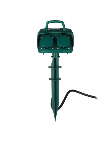 8811-Multipresa da Giardino a Paletto con Cavo m e x Prese Schuko A con Copertura-1
